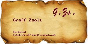 Graff Zsolt névjegykártya